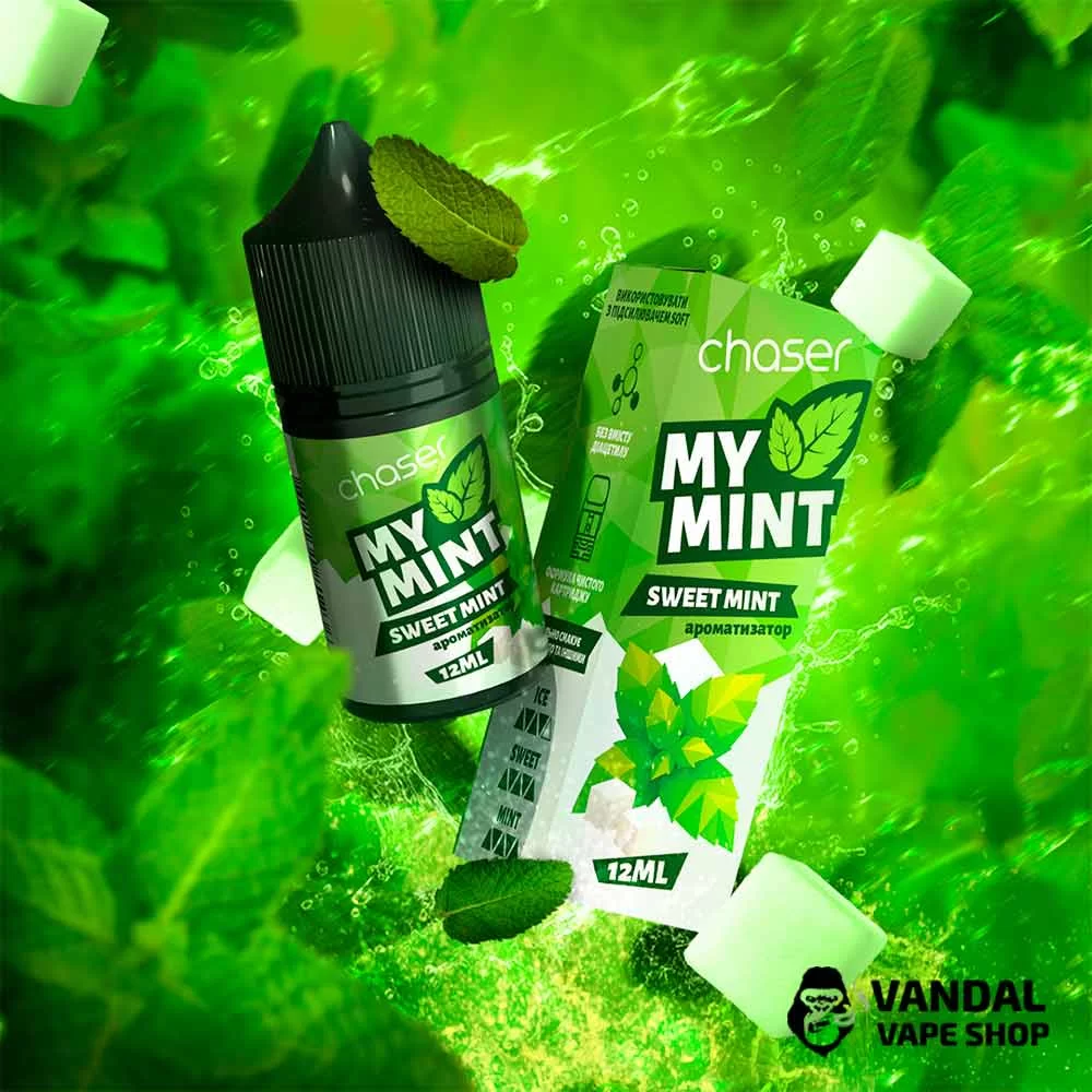 Наборы для самозамеса Chaser My Mint 30 мл 65 мг - Sweet Mint